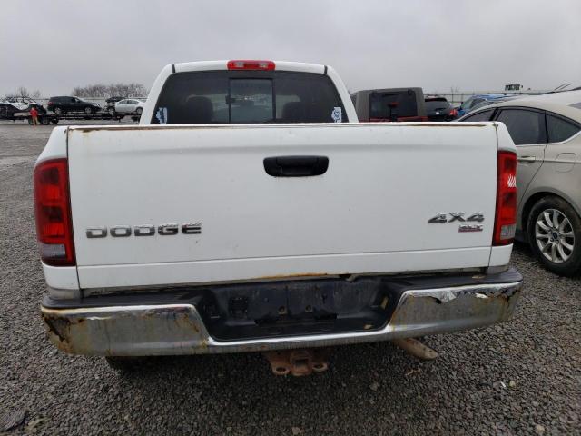 1D7HU18D54J105272 - 2004 DODGE RAM 1500 ST WHITE photo 6