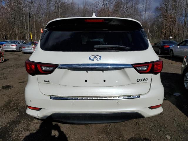 5N1DL0MM7LC507594 - 2020 INFINITI QX60 LUXE WHITE photo 6