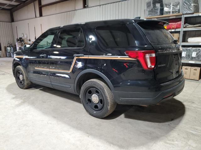 1FM5K8AR8JGA83323 - 2018 FORD EXPLORER POLICE INTERCEPTOR BLACK photo 2