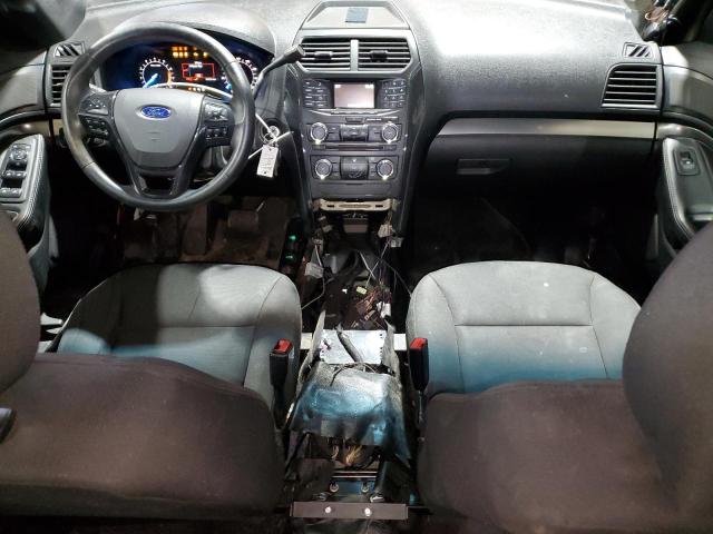 1FM5K8AR8JGA83323 - 2018 FORD EXPLORER POLICE INTERCEPTOR أسود صورة 8