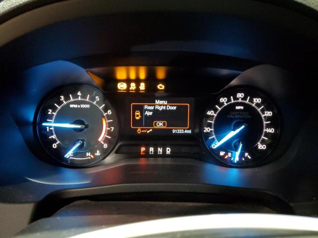 1FM5K8AR8JGA83323 - 2018 FORD EXPLORER POLICE INTERCEPTOR أسود صورة 9