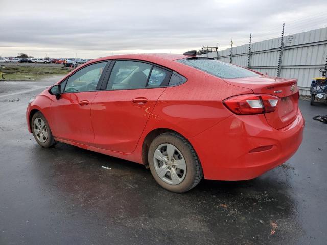 1G1BC5SM1J7127791 - 2018 CHEVROLET CRUZE LS RED photo 2