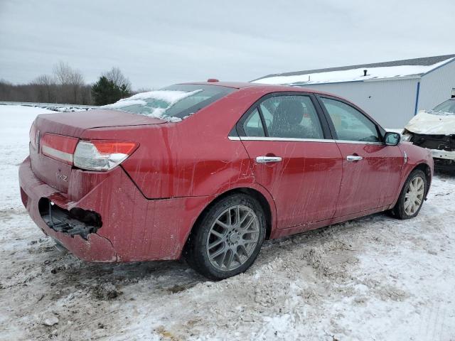 3LNHL2GC1CR827172 - 2012 LINCOLN MKZ RED photo 3