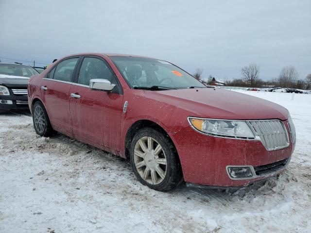 3LNHL2GC1CR827172 - 2012 LINCOLN MKZ RED photo 4