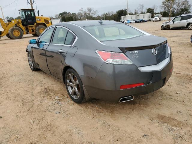 19UUA8F5XAA015229 - 2010 ACURA TL GRAY photo 2