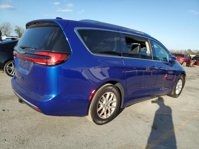 2C4RC1BG1MR561186 - 2021 CHRYSLER PACIFICA TOURING L Կապույտ լուսանկար 3