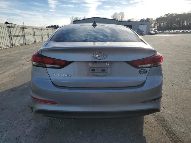 5NPD84LF1HH139960 - 2017 HYUNDAI ELANTRA SE SILVER photo 6