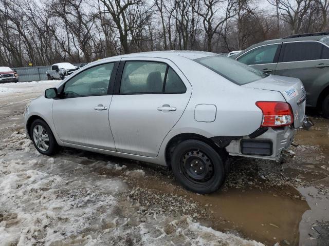 JTDBT4K39C1416478 - 2012 TOYOTA YARIS SILVER photo 2