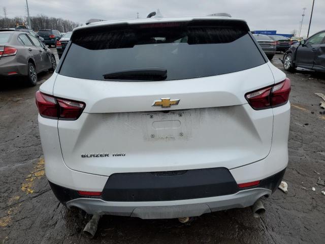 3GNKBHR46NS130671 - 2022 CHEVROLET BLAZER 2LT WHITE photo 6