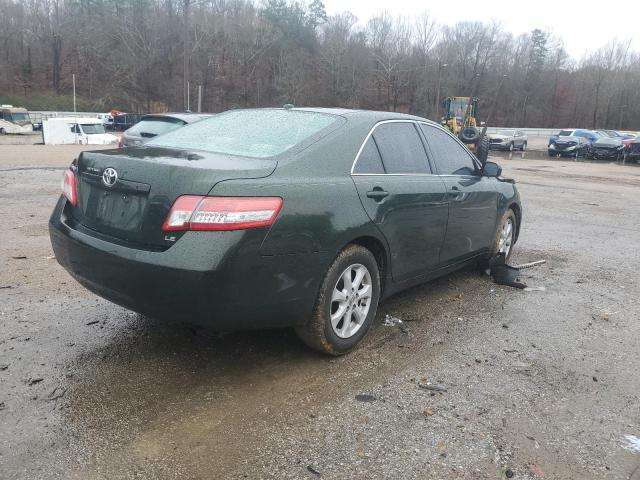 4T1BF3EK2BU730437 - 2011 TOYOTA CAMRY BASE GREEN photo 3