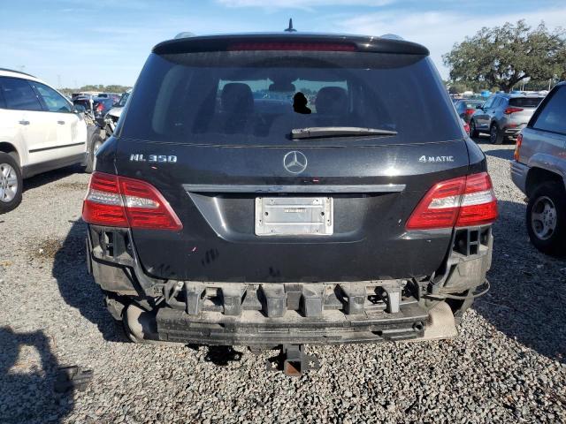 4JGDA5HB6CA067391 - 2012 MERCEDES-BENZ ML 350 4MATIC BLACK photo 6