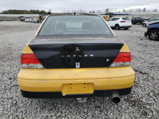 JA3AJ86E63U015536 - 2003 MITSUBISHI LANCER OZ RALLY YELLOW photo 6