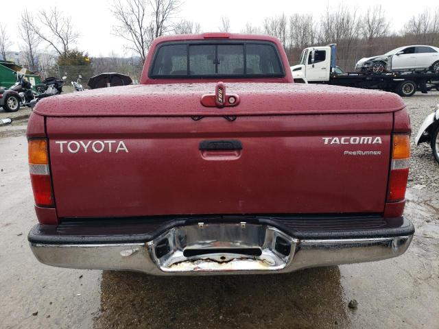 4TASM92N8XZ518336 - 1999 TOYOTA TACOMA XTRACAB PRERUNNER BURGUNDY photo 6