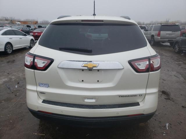 1GNKVHKD2EJ217762 - 2014 CHEVROLET TRAVERSE LT WHITE photo 6