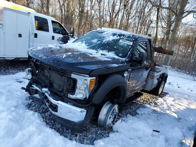 1FDUF4HT1HEE51664 - 2017 FORD F450 SUPER DUTY BLACK photo 1