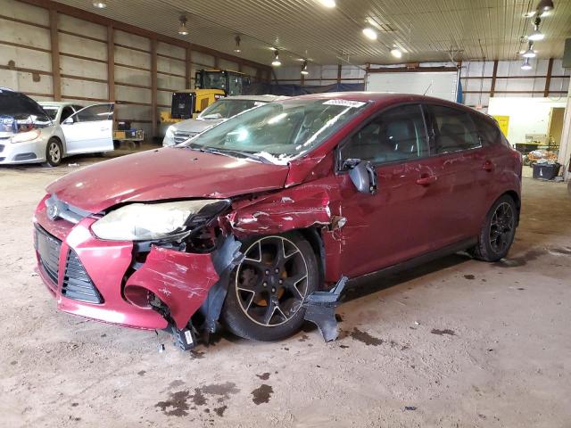 1FADP3K25EL279986 - 2014 FORD FOCUS SE RED photo 1