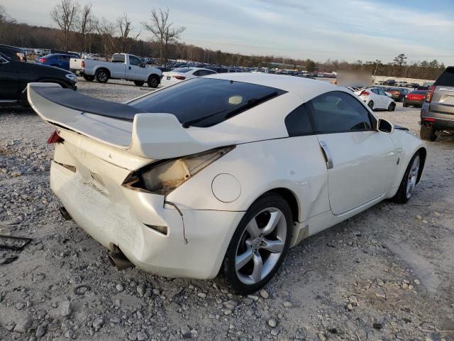 JN1BZ34D28M702776 - 2008 NISSAN 350Z COUPE WHITE photo 3