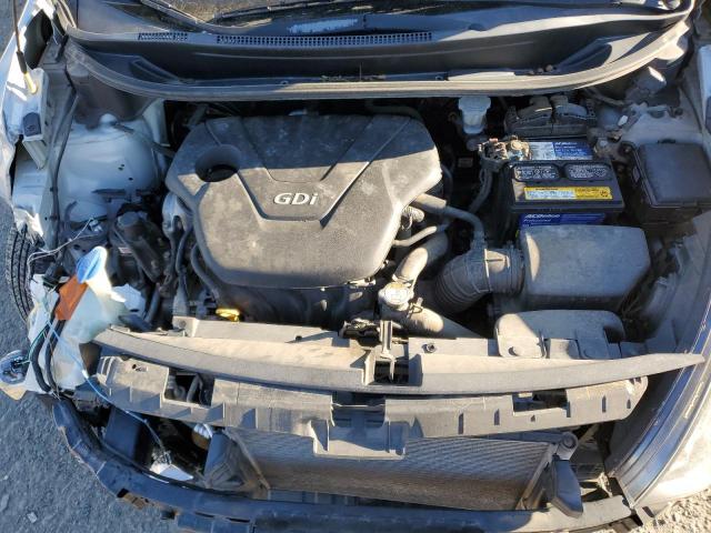 KNADN5A38C6027390 - 2012 KIA RIO EX SILVER photo 11