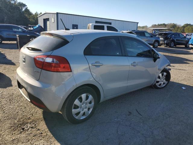 KNADN5A38C6027390 - 2012 KIA RIO EX SILVER photo 3