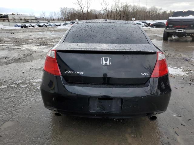 1HGCS2B85AA006265 - 2010 HONDA ACCORD EXL BLACK photo 6