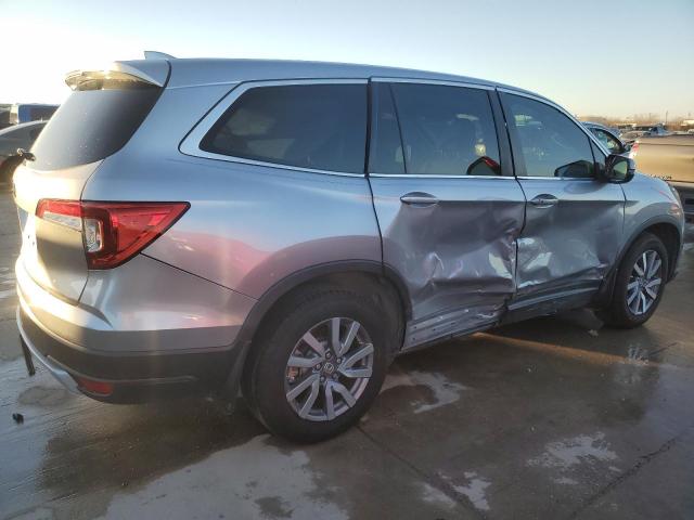 5FNYF5H56KB044684 - 2019 HONDA PILOT EXL SILVER photo 3