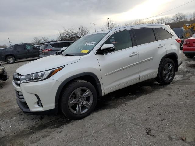 5TDDZRFH0JS494500 - 2018 TOYOTA HIGHLANDER LIMITED WHITE photo 1