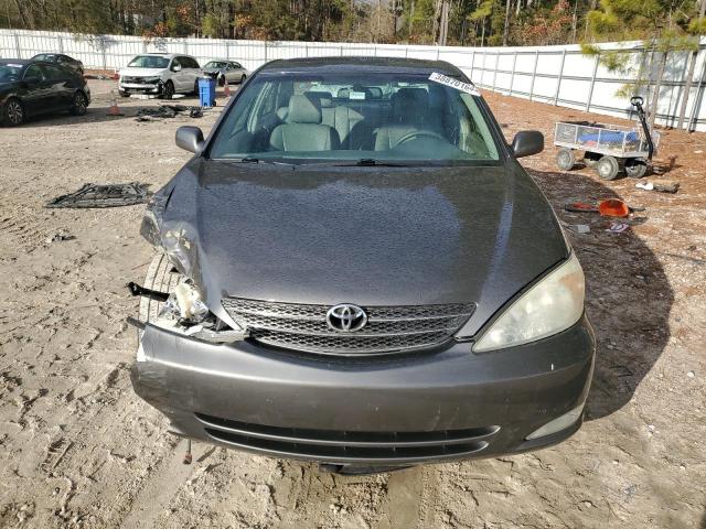 4T1BF30K83U552834 - 2003 TOYOTA CAMRY LE GRAY photo 5