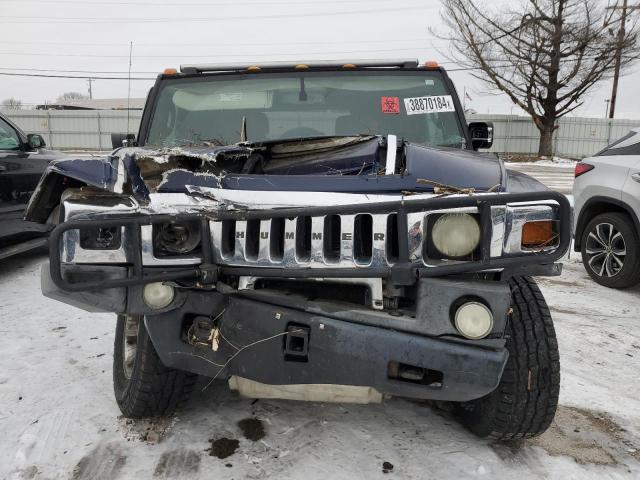 5GRGN23U17H102816 - 2007 HUMMER H2 BLUE photo 5