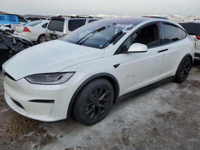 7SAXCAE59PF417213 - 2023 TESLA MODEL X WHITE photo 1