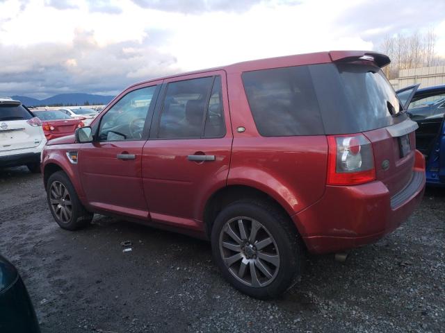 SALFT24N78H101691 - 2008 LAND ROVER LR2 HSE TECHNOLOGY RED photo 2