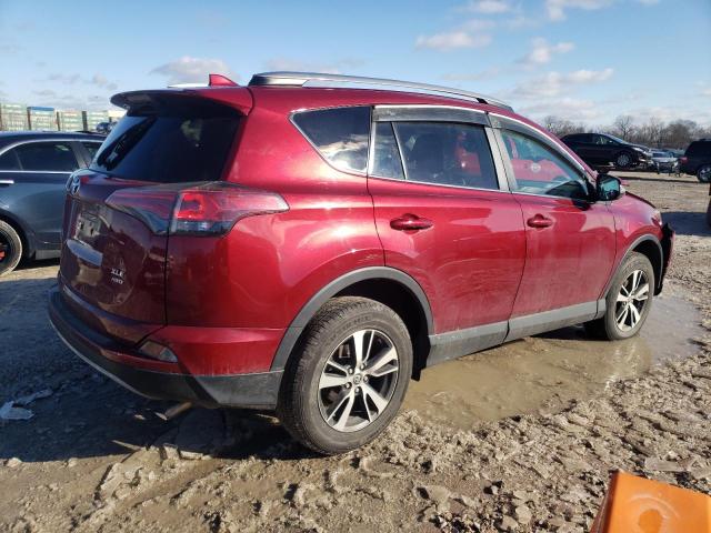 2T3RFREV4JW702091 - 2018 TOYOTA RAV4 ADVENTURE RED photo 3