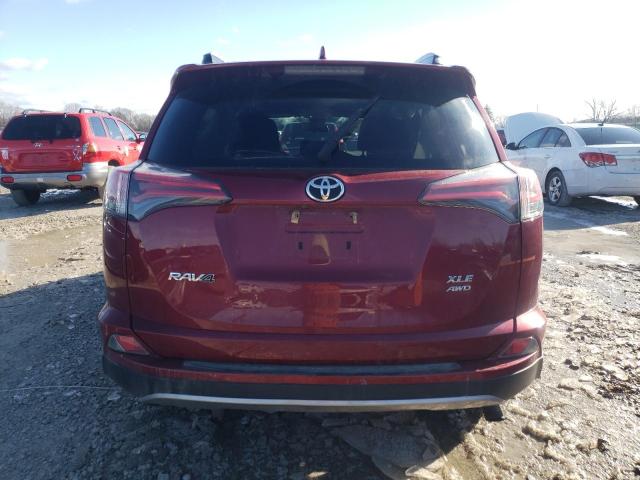 2T3RFREV4JW702091 - 2018 TOYOTA RAV4 ADVENTURE RED photo 6