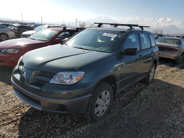 JA4LX31F65U028330 - 2005 MITSUBISHI OUTLANDER LS GREEN photo 1