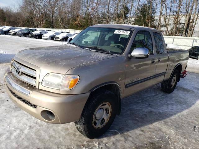 5TBRU34126S472585 - 2006 TOYOTA TUNDRA ACCESS CAB SR5 TAN photo 1