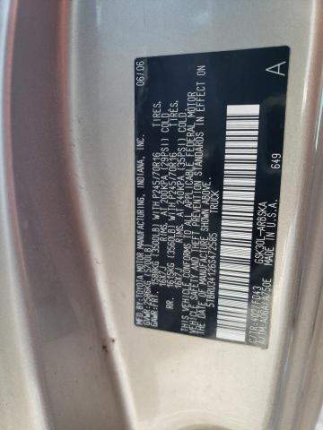 5TBRU34126S472585 - 2006 TOYOTA TUNDRA ACCESS CAB SR5 TAN photo 12