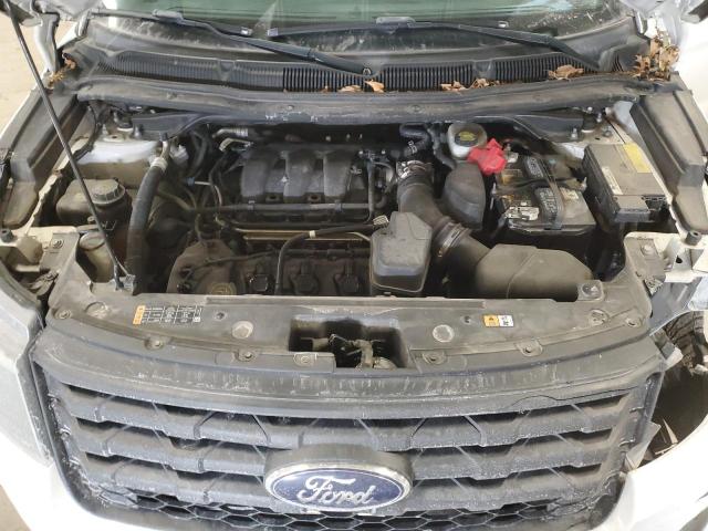 1FM5K8AR7GGD17296 - 2016 FORD EXPLORER POLICE INTERCEPTOR أبيض صورة 11