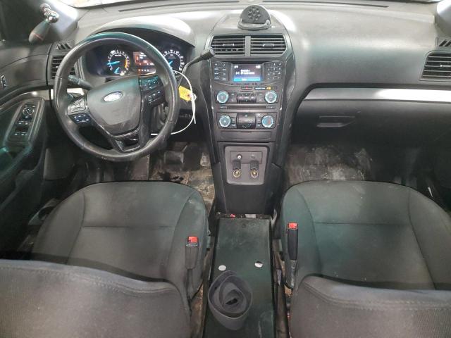 1FM5K8AR7GGD17296 - 2016 FORD EXPLORER POLICE INTERCEPTOR أبيض صورة 8