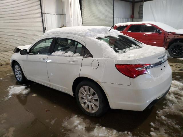 1C3CCBAG5DN767870 - 2013 CHRYSLER 200 LX WHITE photo 2