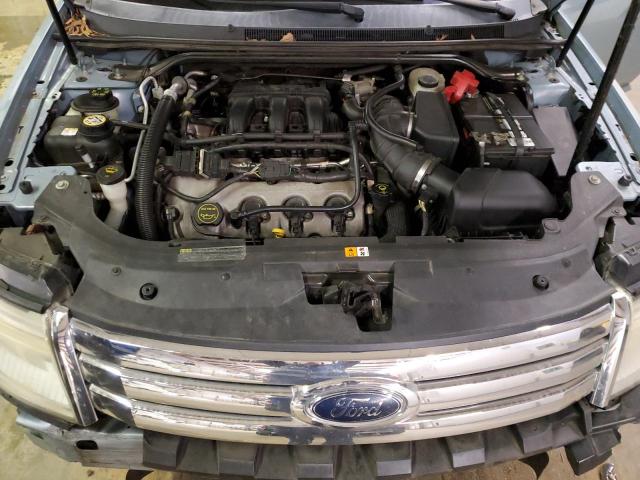 1FAHP24W88G147801 - 2008 FORD TAURUS SEL BLUE photo 11