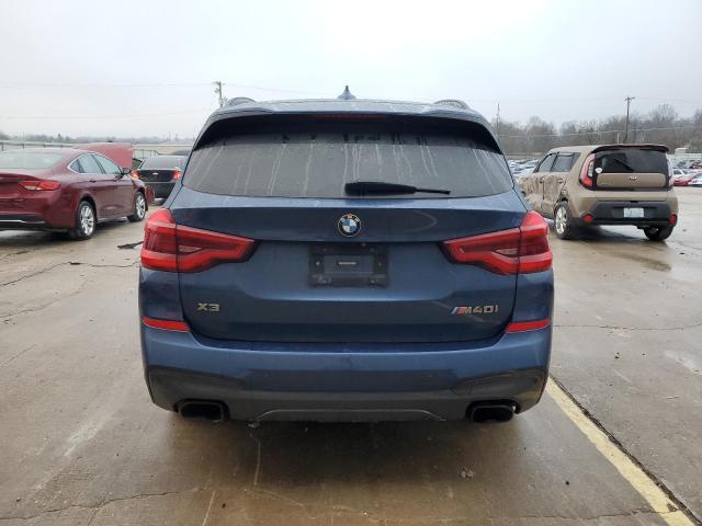 5UXTS3C50J0Y98244 - 2018 BMW X3 XDRIVEM40I BLUE photo 6