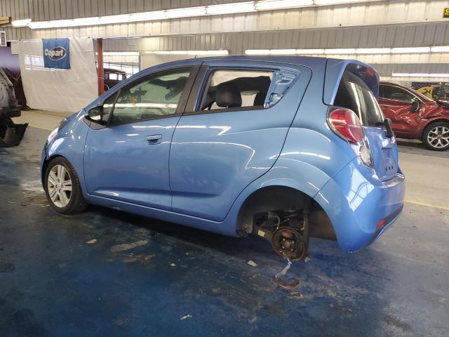 KL8CB6S94FC759661 - 2015 CHEVROLET SPARK 1LT LS BLUE photo 2