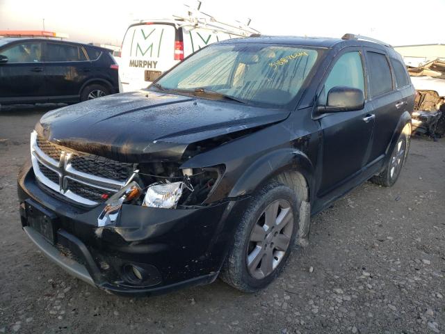 3C4PDDDG0CT233062 - 2012 DODGE JOURNEY CREW BLACK photo 1