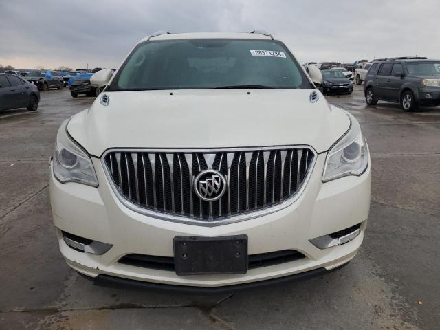 5GAKRBKD1EJ346345 - 2014 BUICK ENCLAVE WHITE photo 5