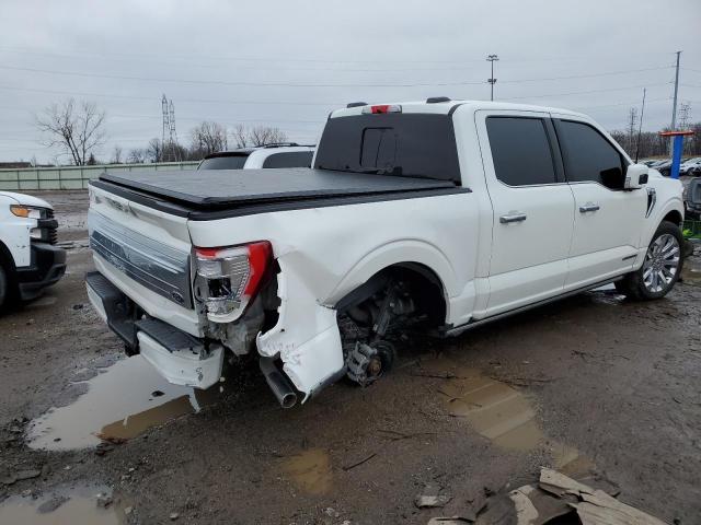 1FTFW1ED3PFA15951 - 2023 FORD F150 SUPERCREW WHITE photo 3