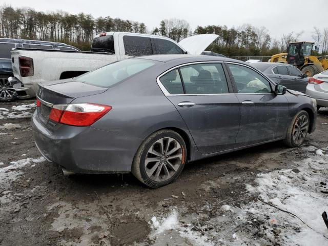 1HGCR2F55DA279447 - 2013 HONDA ACCORD SPORT GRAY photo 3