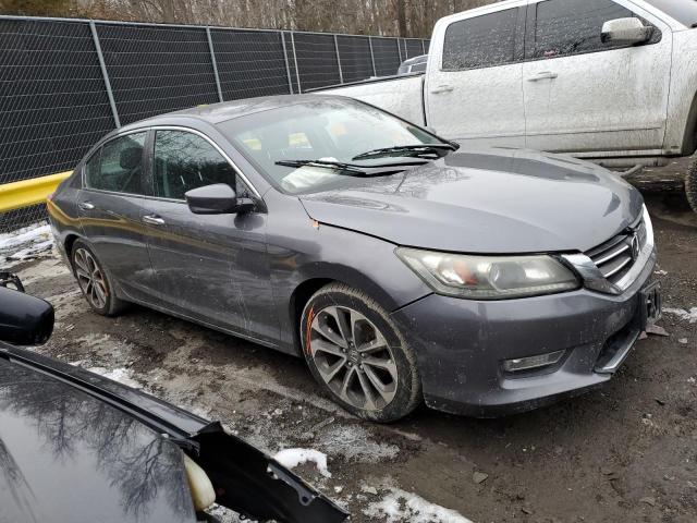 1HGCR2F55DA279447 - 2013 HONDA ACCORD SPORT GRAY photo 4