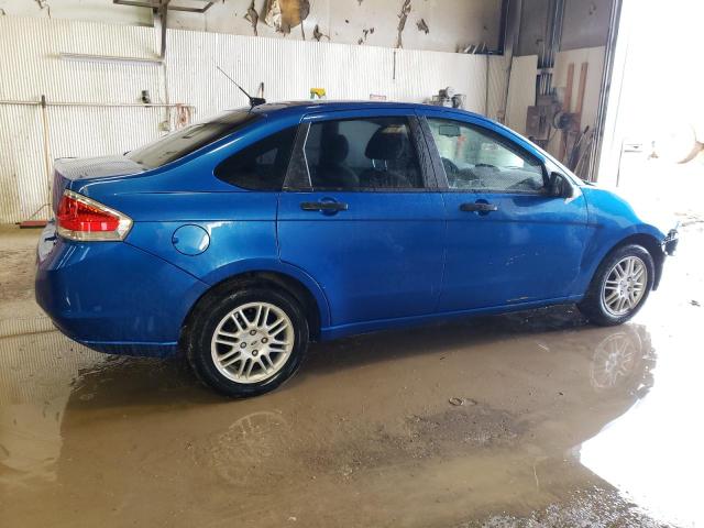 1FAHP3FN7AW174882 - 2010 FORD FOCUS SE BLUE photo 3