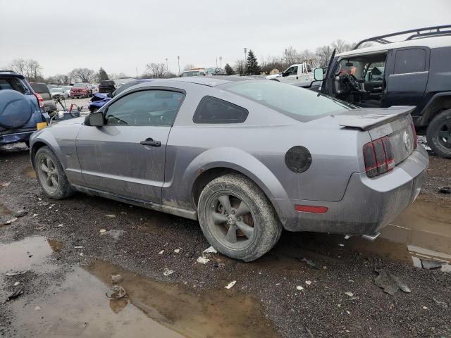 1ZVHT80N375267311 - 2007 FORD MUSTANG GRAY photo 2