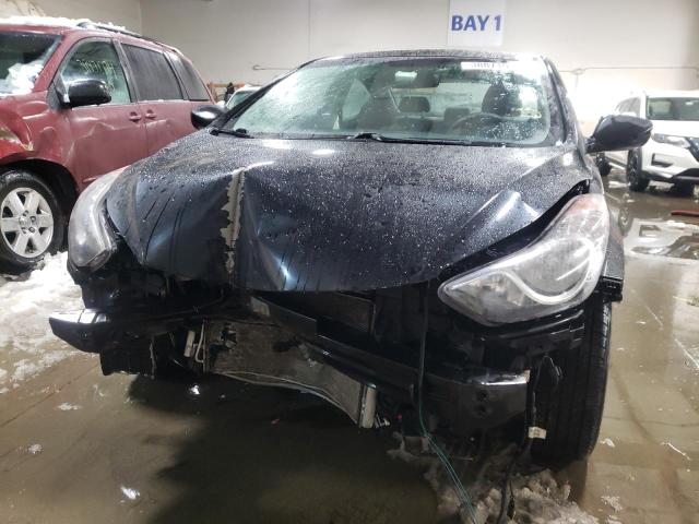 KMHDH4AE5CU353726 - 2012 HYUNDAI ELANTRA GLS BLACK photo 5