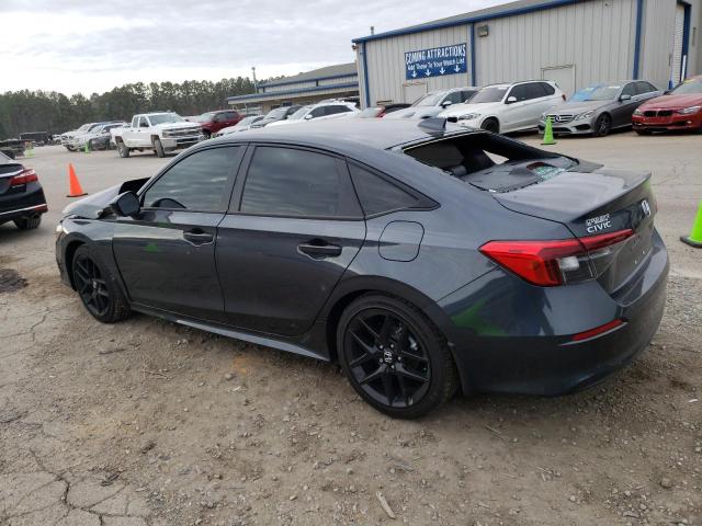 2HGFE2F52RH529499 - 2024 HONDA CIVIC SPORT GRAY photo 2